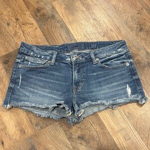 Lucky Brand Distressed Blue Jean Shorts